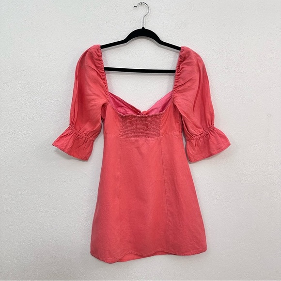 Aritzia Wilfred Stanza Linen Mini Dress - Picture 4 of 7